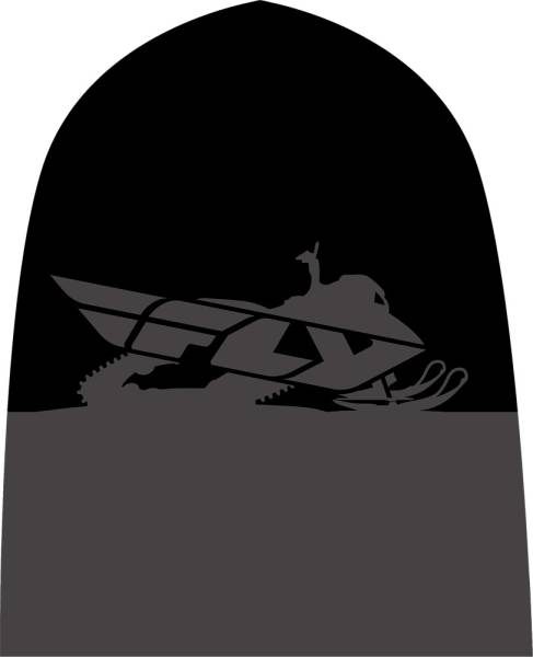 FLY RACING - FLY SNOW BEANIE BLACK/GREY BLACK/GREY - Image 1