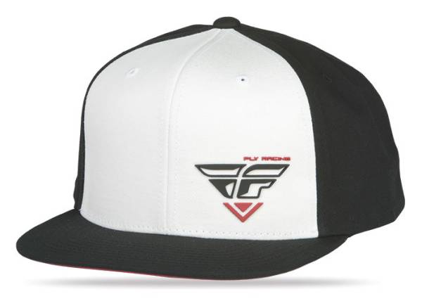 FLY RACING - FLY CHOICE HAT BLACK/WHITE - Image 1