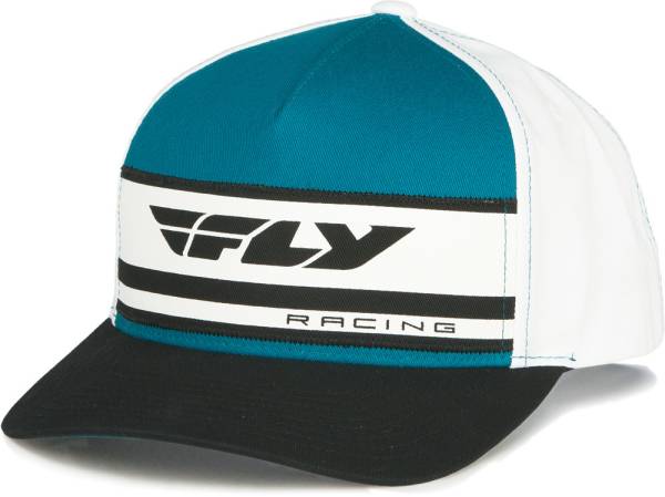 FLY RACING - REFINED HAT AQUA/WHITE - Image 1