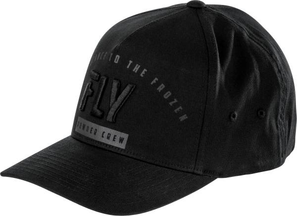 FLY RACING - FLY FLEX-HIT POWDER CREW HAT BLACK LG/XL - Image 1