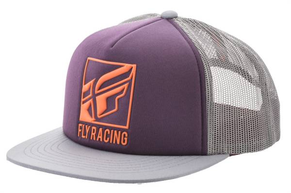 FLY RACING - FLY LUMPER HAT PURPLE/GREY - Image 1