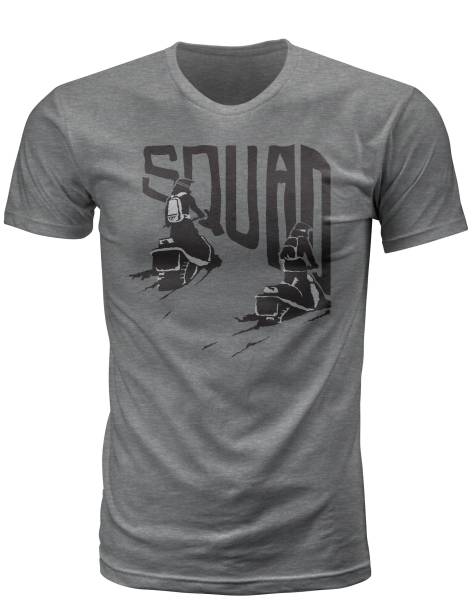 FLY RACING - FLY SQUAD TEE HEATHER XL - Image 1