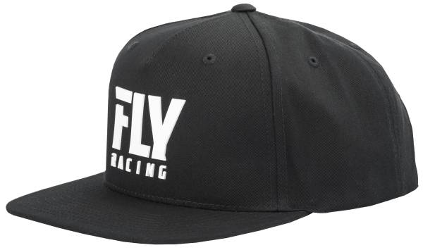 FLY RACING - FLY LOGO HAT BLACK ADULT - Image 1