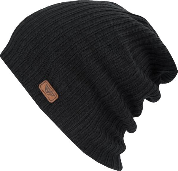 FLY RACING - FLY SLOUCH STYLE BEANIE BLACK BLACK - Image 1