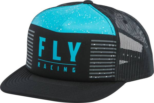 FLY RACING - FLY HYDROGEN HAT BLACK/TURQUOISE - Image 1