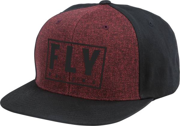 FLY RACING - FLY GASKET HAT BLACK/RED - Image 1