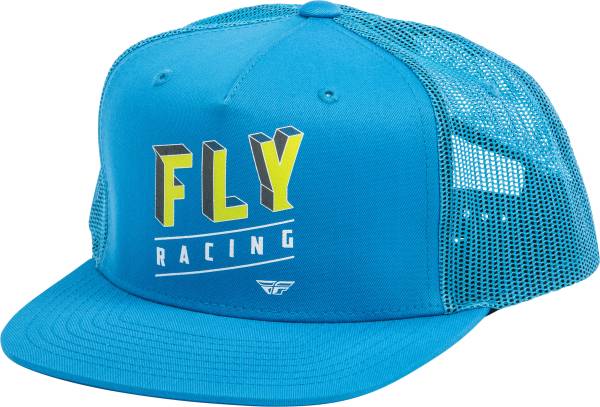 FLY RACING - YOUTH FLY DIMENSIONS HAT BLUE - Image 1