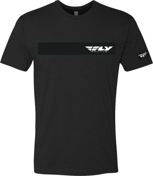 FLY RACING - FLY CORPORATE TEE BLACK 2X - Image 1