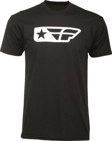 FLY RACING - F-STAR TEE BLACK 2X - Image 1