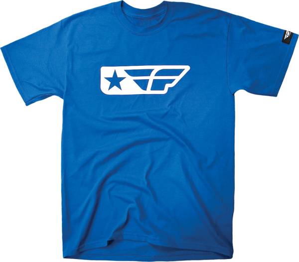 FLY RACING - F-STAR TEE BLUE 2X - Image 1