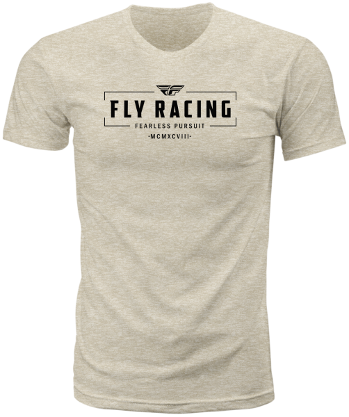 FLY RACING - FLY MOTTO TEE NATURAL 2X - Image 1