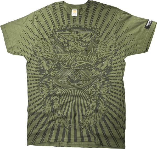 FLY RACING - LEGENDARY TEE GREEN X - Image 1