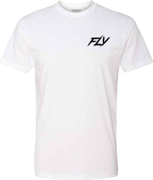 FLY RACING - FLY FORMULA TEE WHITE 2X - Image 1