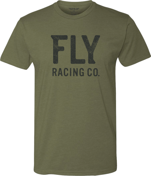 FLY RACING - FLY GAUGE TEE OLIVE 2X - Image 1