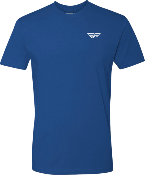 FLY RACING - FLY PULSE TEE BLUE 2X - Image 1