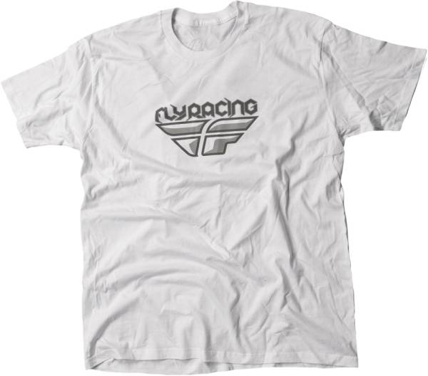 FLY RACING - F-WING TEE WHITE 2X - Image 1