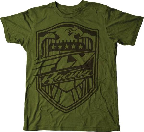 FLY RACING - SQUAD TEE GREEN M - Image 1