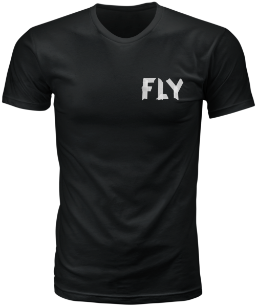 FLY RACING - FLY TAPE TEE BLACK MD - Image 1