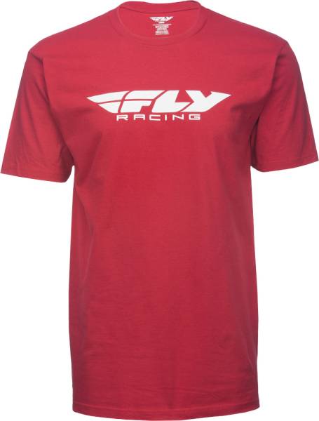 FLY RACING - CORPORATE TEE RED 2X - Image 1