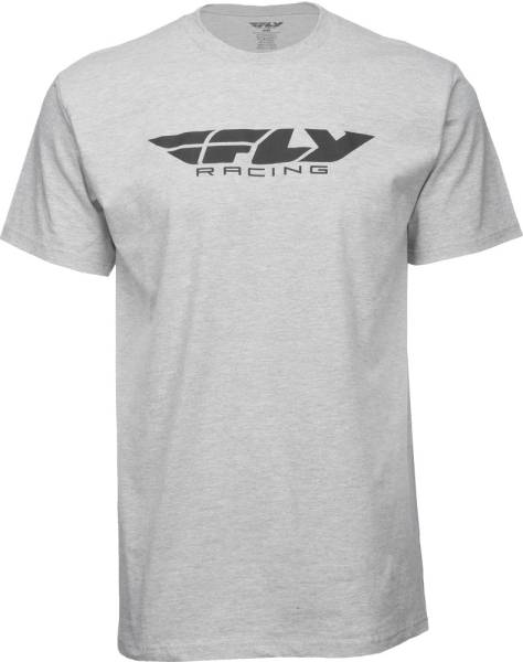 FLY RACING - CORPORATE TEE GREY M - Image 1