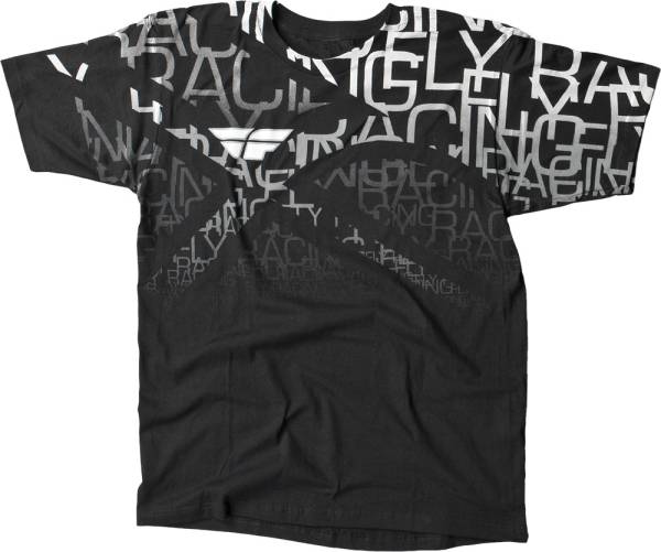 FLY RACING - WIRE TEE BLACK 2X - Image 1