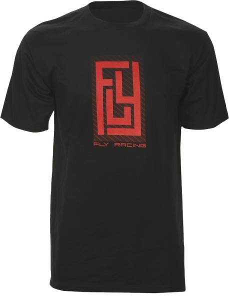 FLY RACING - CARBON TEE BLACK 2X - Image 1