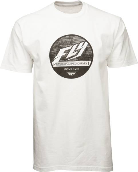 FLY RACING - CLIQUE TEE WHITE 2X - Image 1