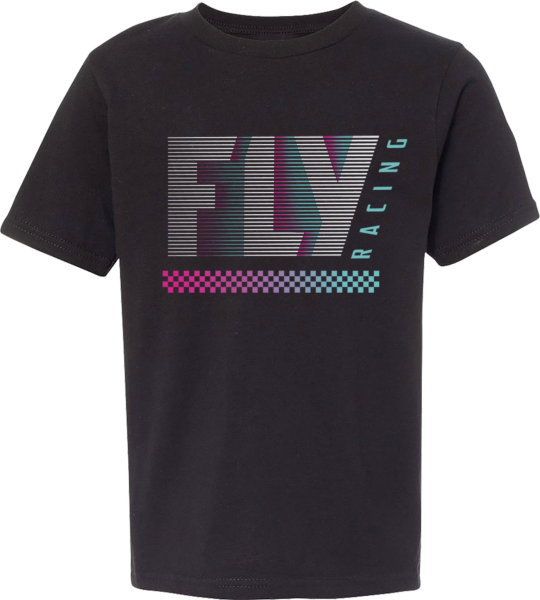 FLY RACING - YOUTH FLY FLEX TEE BLACK YL - Image 1