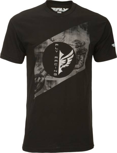 FLY RACING - CLOUD SURFING TEE BLACK 2X - Image 1