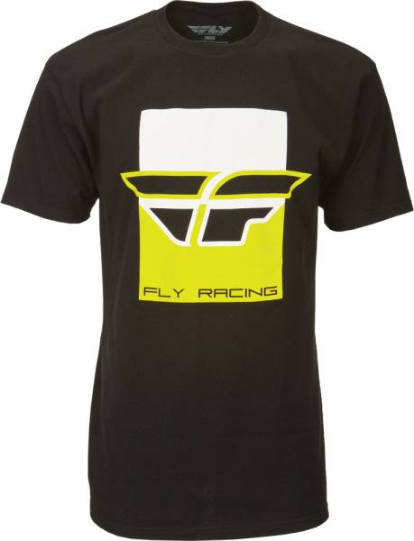 FLY RACING - COLOR BLOCK TEE BLACK 2X - Image 1