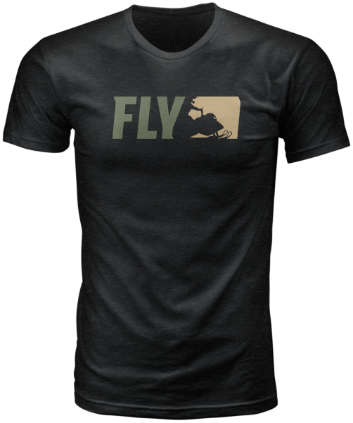 FLY RACING - FLY PRIMARY TEE BLACK 2X - Image 1