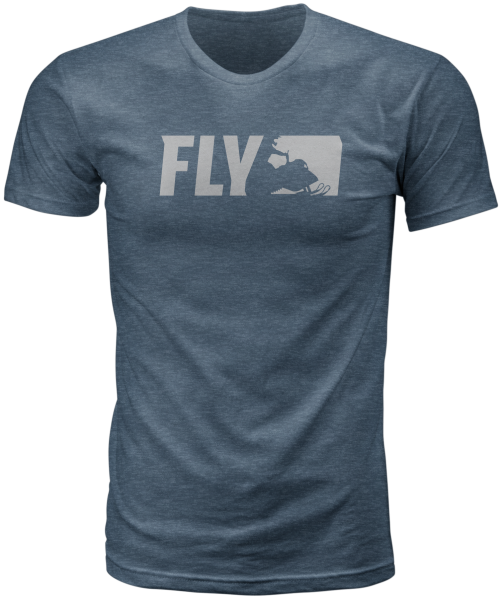 FLY RACING - FLY PRIMARY TEE INDIGO 2X - Image 1