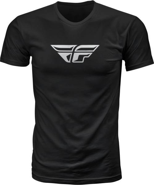 FLY RACING - FLY F-WING TEE BLACK 2X - Image 1