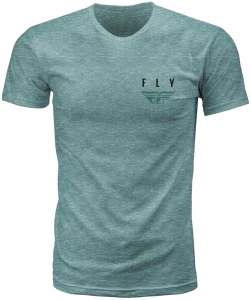 FLY RACING - FLY K121 TEE DUSTY BLUE HEATHER 2X - Image 1