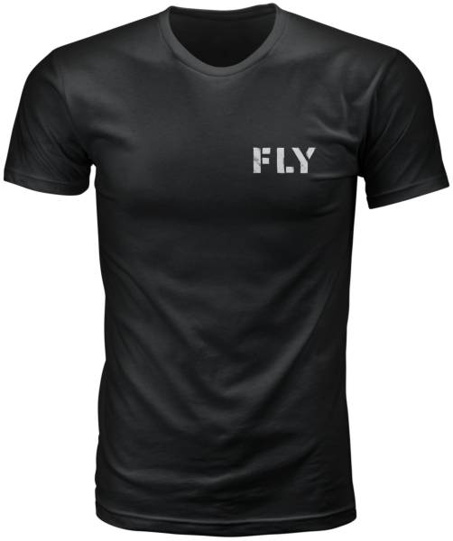 FLY RACING - FLY MILITARY TEE BLACK 2X - Image 1