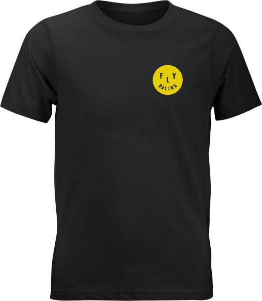 FLY RACING - YOUTH FLY SMILE TEE BLACK YL - Image 1