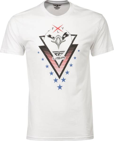 FLY RACING - FREEDOM TEE WHITE 2X - Image 1