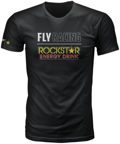 FLY RACING - FLY ROCKSTAR LOGO TEE BLACK 2X - Image 1