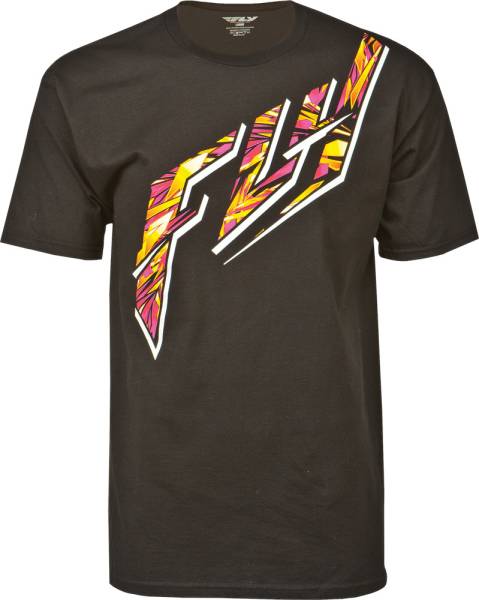 FLY RACING - SHATTER TEE BLACK 2X - Image 1