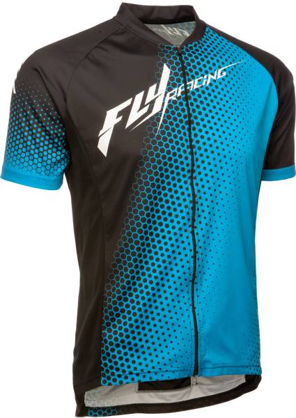 FLY RACING - CROSS-UP JERSEY BLACK/BLUE 2X - Image 1