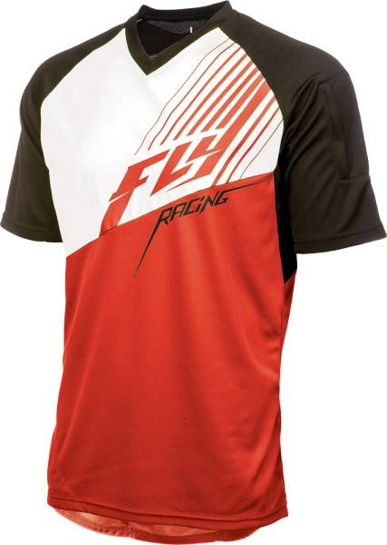 FLY RACING - ACTION ELITE JERSEY RED/WHITE 2X - Image 1