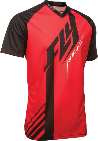 FLY RACING - SUPER D JERSEY RED/BLACK 2X - Image 1