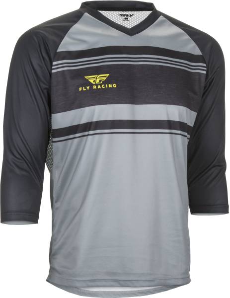 FLY RACING - RIPA 3/4 JERSEY GREY/HEATHER/BLACK 2X - Image 1