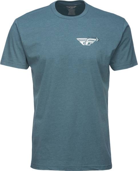 FLY RACING - CHOICE TEE INDIGO 2X - Image 1