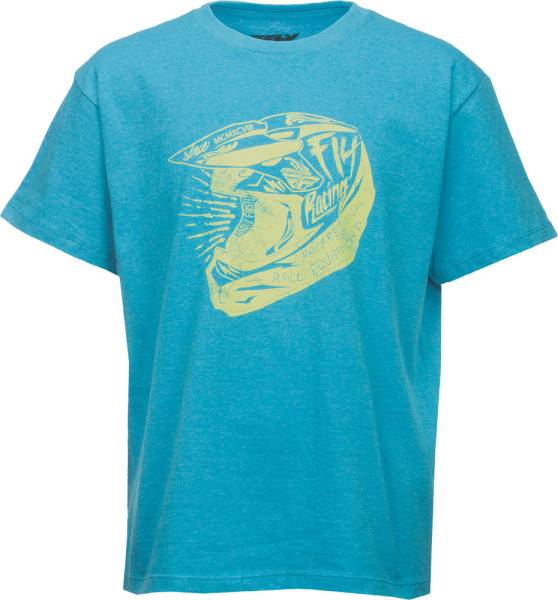 FLY RACING - HEAD CASE YOUTH TEE ROYAL BLUE YL - Image 1