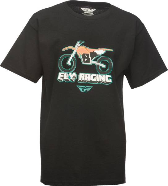 FLY RACING - DIGI YOUTH TEE BLACK 2T - Image 1