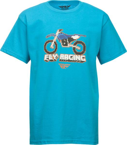 FLY RACING - DIGI YOUTH TEE TURQUOISE 2T - Image 1