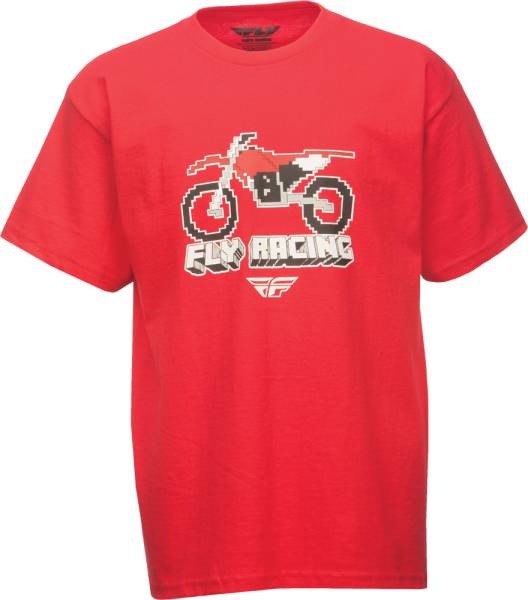 FLY RACING - DIGI YOUTH TEE RED 2T - Image 1