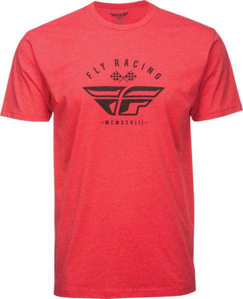 FLY RACING - PATRIARCH TEE RED 2X - Image 1