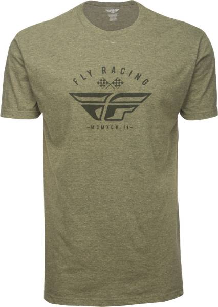 FLY RACING - PATRIARCH TEE SAGE/BLACK HEATHER 2X - Image 1